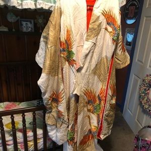Vintage Brocade Japanese Wedding Kimono